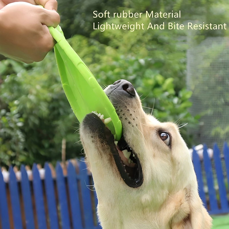 ของเล่นจานบินซิลิโคนอเนกประสงค - Flying Disc Dog Training Toy บทวิจารณ์และราคา