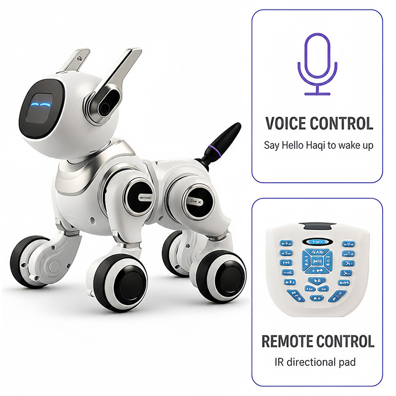 หุ่นยนต์สุนัข G110 แบบโต้ตอบได - Dog Toys บทวิจารณ์และราคา
