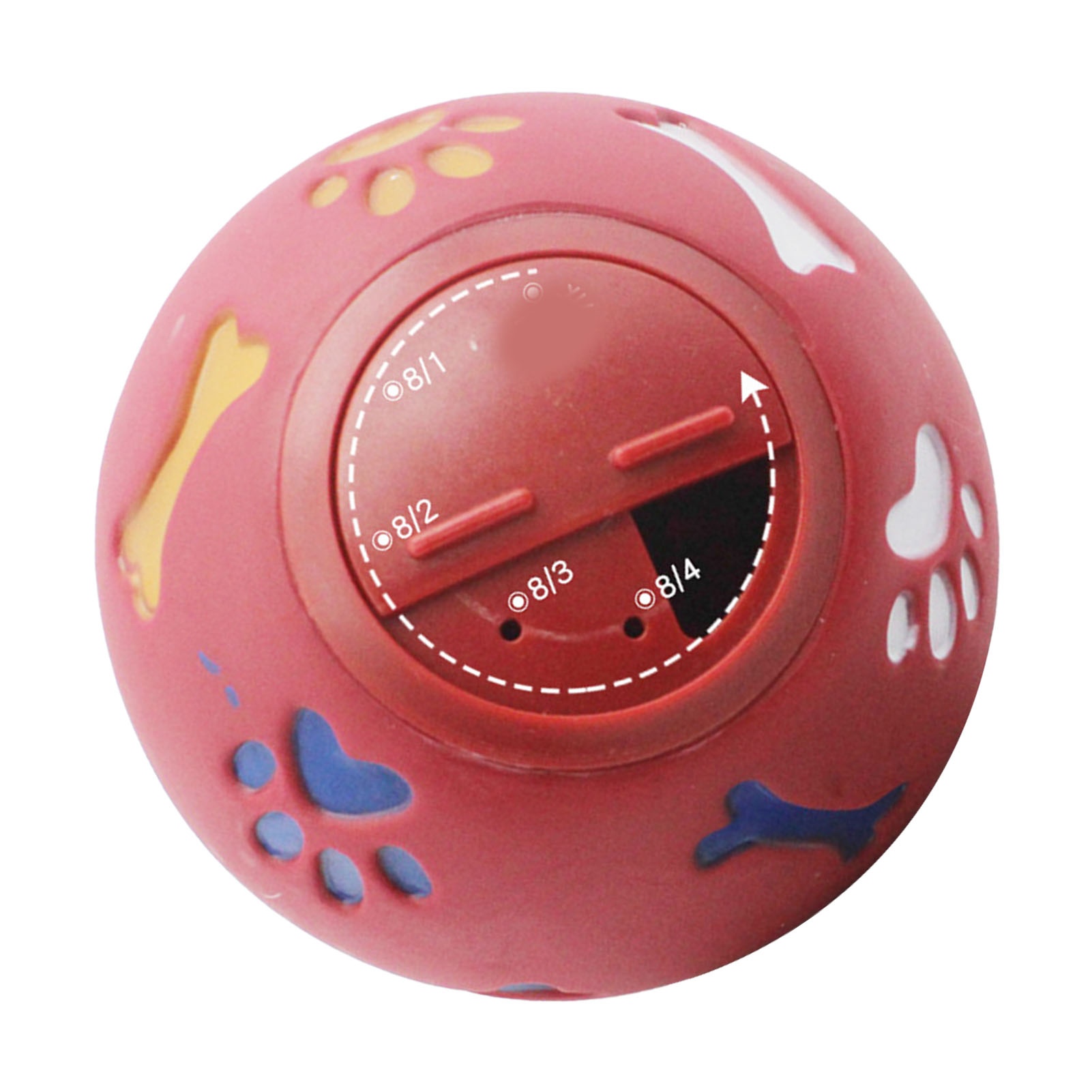 ลูกบอลจ่ายขนมสำหรับสุนัข ช่วยใ - Rubber Treat Dispensing Dog Toy บทวิจารณ์และราคา