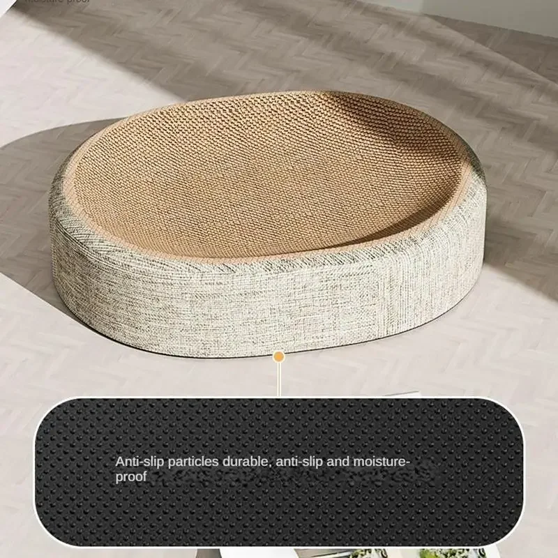 แผ่นรองข่วนรูปวงรีสำหรับแมว ทำ - Pet Beds บทวิจารณ์และราคา