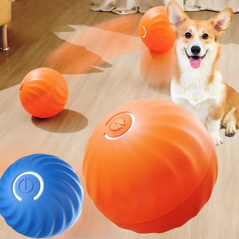 @1G-ลูกบอลของเล่นสัตว์เลี้ยง ล - Automatic Moving Dog Ball บทวิจารณ์และราคา