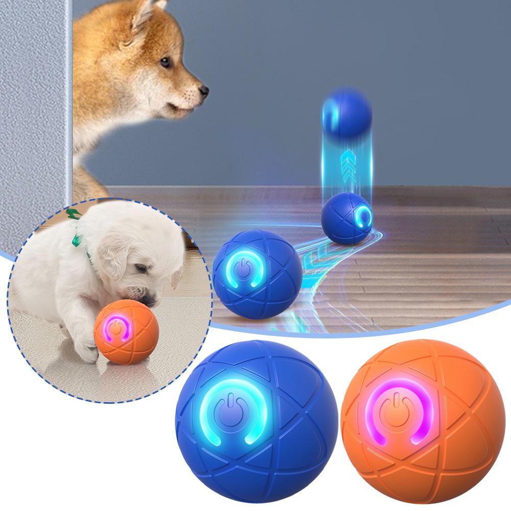ของเล่นสัตว์เลี้ยงอิเล็กทรอนิก - Automatic Moving Dog Ball บทวิจารณ์และราคา