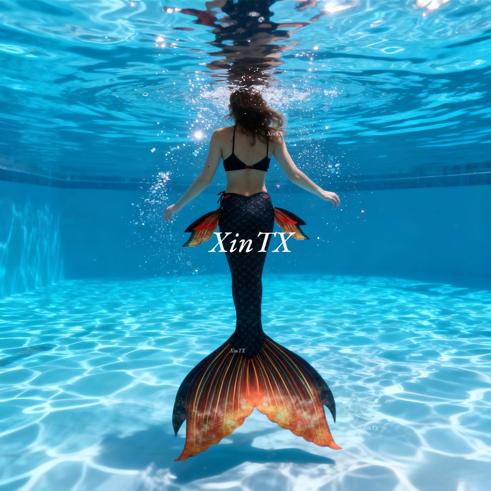 ชุดว่ายน้ำหางนางเงือกสำหรับผู้ - Aquarium บทวิจารณ์และราคา