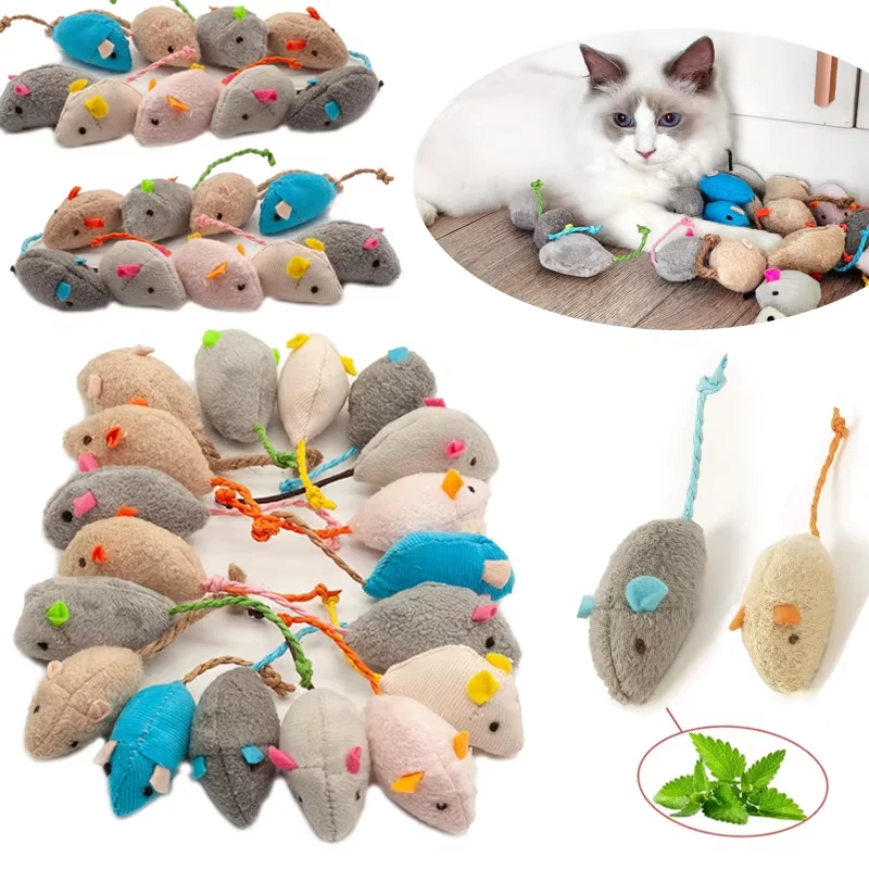 ของเล่นแมวรูปหนูพร้อมเสียงกรุ๊ - Catnip Interactive Plush Mouse บทวิจารณ์และราคา